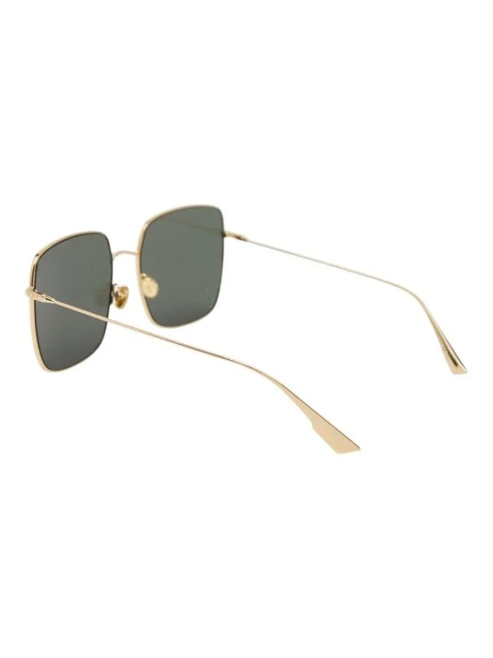 Dior Sunglasses Gold Black Acetate Plated Eyewear